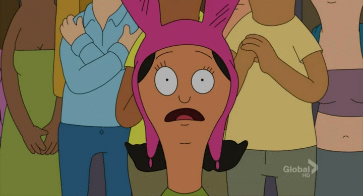 GIF louise belcher bobs burgers reaction - animated GIF on GIFER - by Nelar