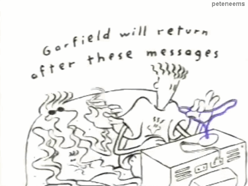 GIF fido dido garfield cartoons - animated GIF on GIFER - by Modiath