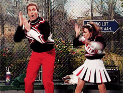 Watch Will Ferrell whack a cheerleader