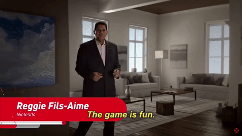 Image result for reggie fils aime the game is fun
