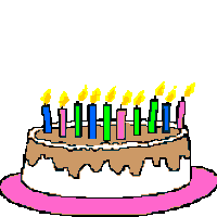 Birthday Cake Png Transparent Images - Happy Birthday To Anna Gif - Free Transparent  PNG Clipart Images Download