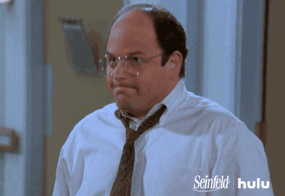 Image result for george, seinfeld gif