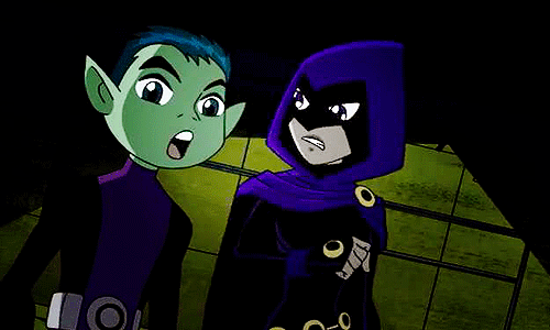 Raven Beast Boy Teen Titans Gif On Gifer By Molas