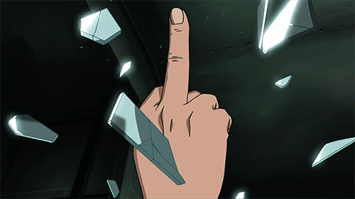 Black lagoon fuck you middle finger GIF on GIFER - by Mulv