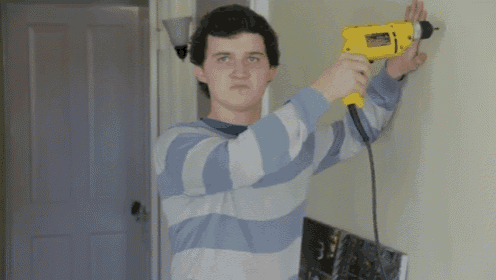 Friends - Electric drill on Make a GIF