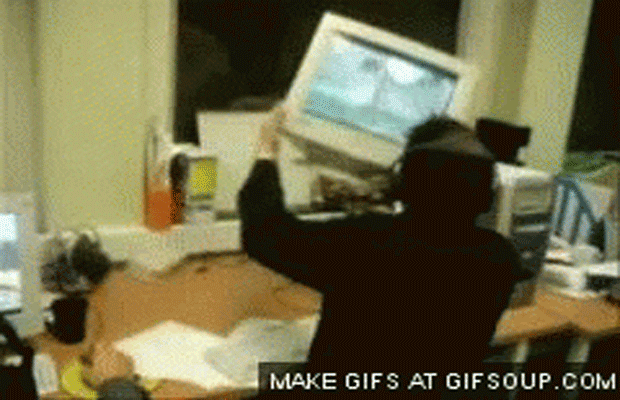 New GIF on Giphy  Giphy, Rage quit, Gif