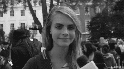Schwarz Und Weiss Schwarzweiss Cara Delevingne Gif Auf Gifer Von Tulkree