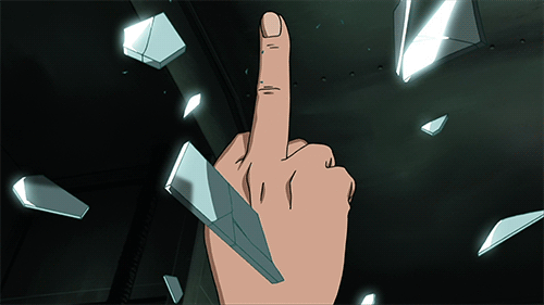 Anime finger gif