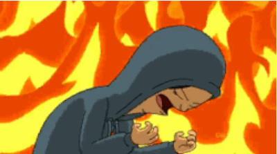 Fire evil laugh louise belcher GIF on GIFER - by Agama