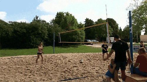 Volleyball On Er By Brale