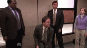 The office lost knife GIF on GIFER - by Kelrajas