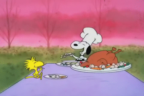 GIF snoopy charlie brown eating - animated GIF on GIFER - by Domand