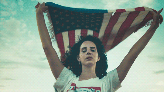GIF fourth of july american flag lana del ray - animated GIF on GIFER - by  Buzandis