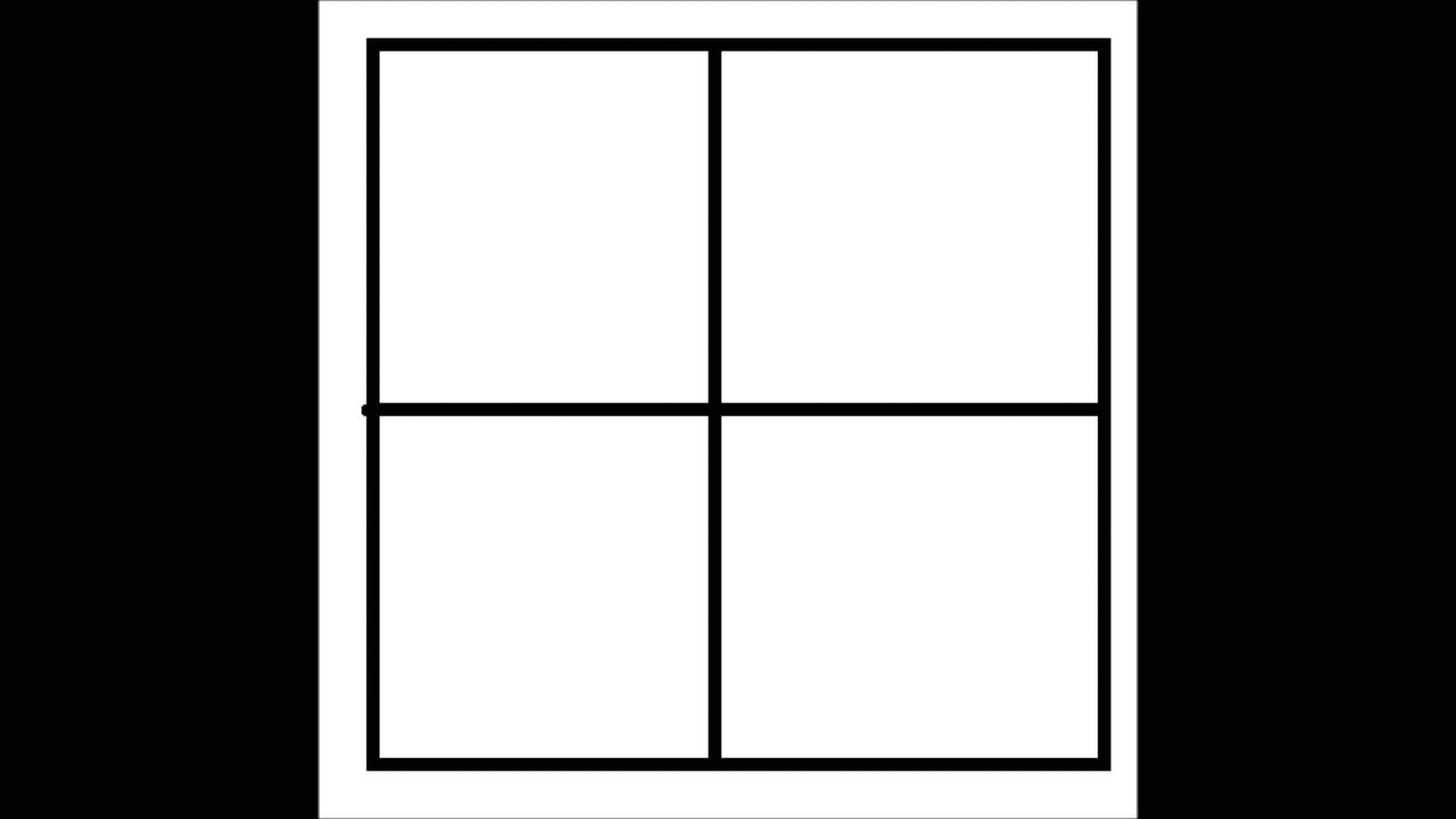4 Квадрата. Лист а4 разделенный на 4 части. Квадрат для вырезания. Четыре квадрата на белом фоне.