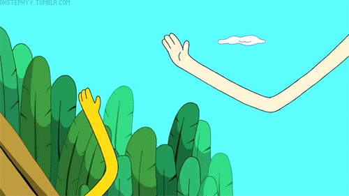 adventure time high five