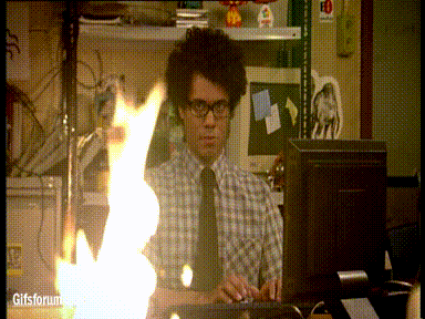 Office fire mrw GIF on GIFER - by Maugore