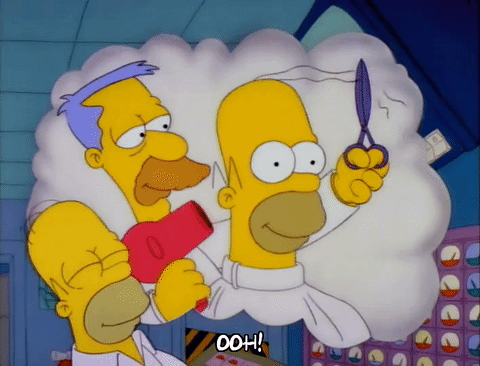 Симпсоны гомер помощник карла. Гомер симпсон бегун. Симпсоны гомер парикмахер. Принц жаба симпсоны. Симпсоны гомер парикмахер.