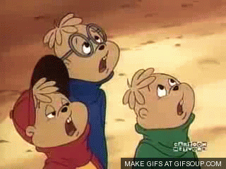 Alvin and the chipmunks cartoon tv GIF on GIFER - by Nenos
