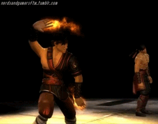 Liu Kang Fatality - Mortal Kombat 1 (GIF)  Mortal kombat 1, Mortal kombat, Liu  kang