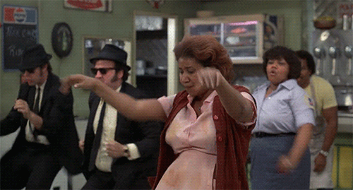 Aretha franklin blues brothers 80s GIF on GIFER - by Kathrilv