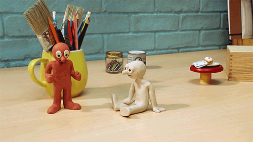 Aardman funny thumbs up GIF on GIFER - by Samuro