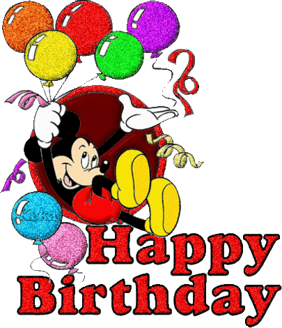Feliz cumpleaños Mickey mouse