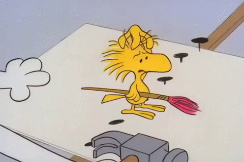 Peanuts Woodstock Thinking Gif On Gifer By Met