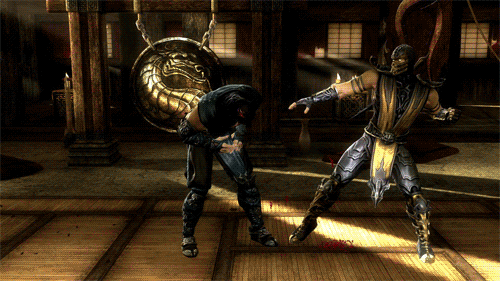 Mortal kombat gif. Скорпион мортал комбат гифки. Гифка из мортал комбат. Скорпион мортал комбат 9 гиф. Mortal Kombat поединок фаталити