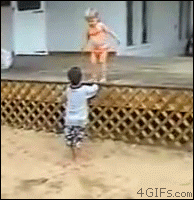 Toddler fail kid GIF on GIFER - by Starseeker