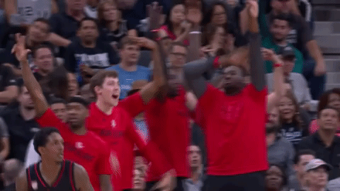 Victory Reaction Basketball GIF