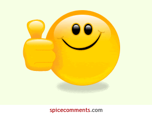 moving thumbs up