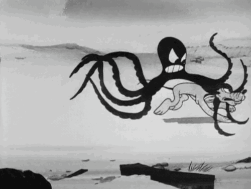 Pluto octopus GIF on GIFER - by Sterneye