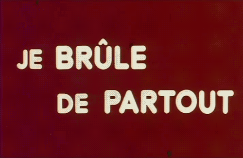 фильм, трейлер, - анимированный gif французский, title, надпись, 1970 е, 70...