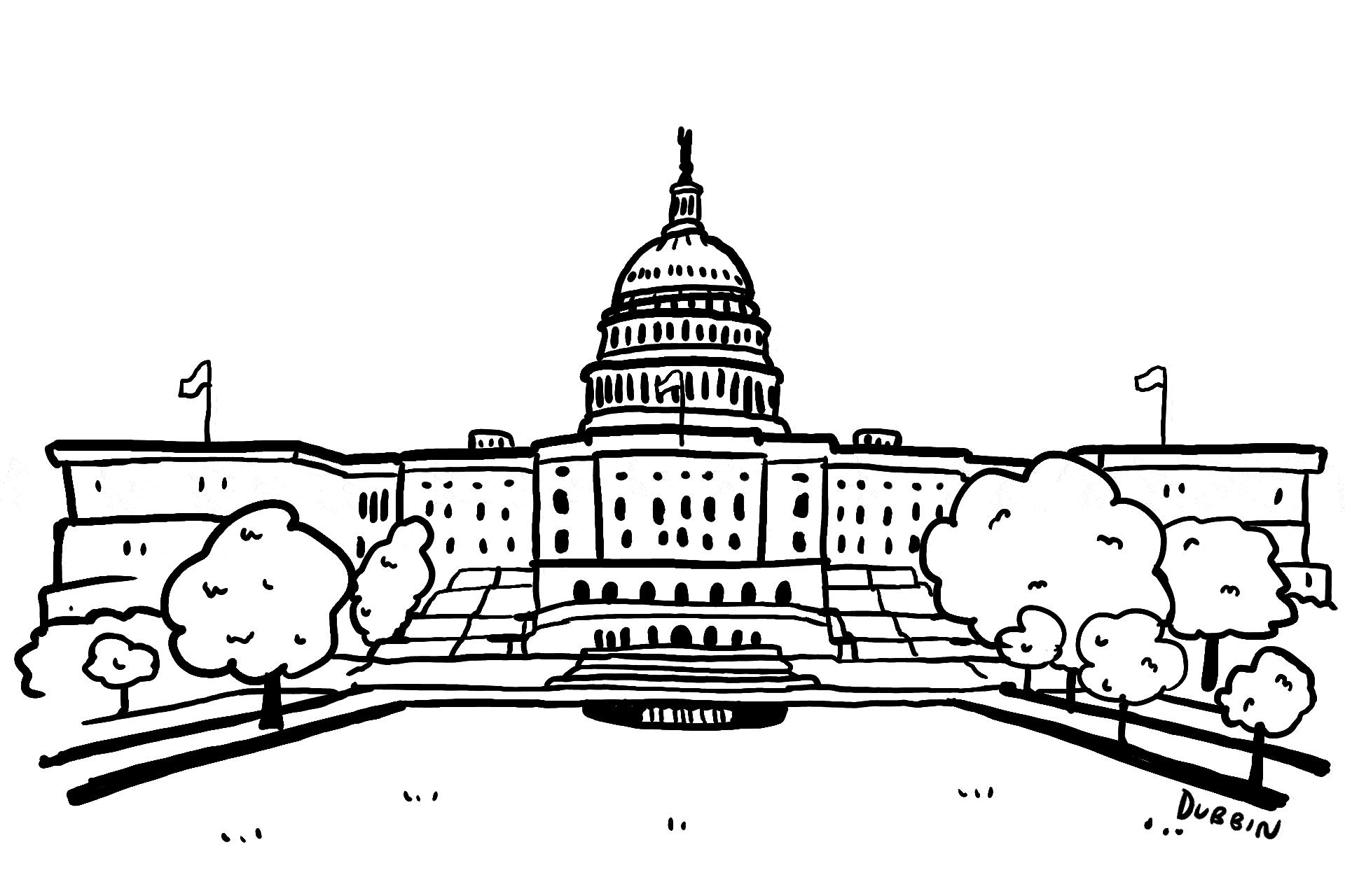 how to draw legislative branch