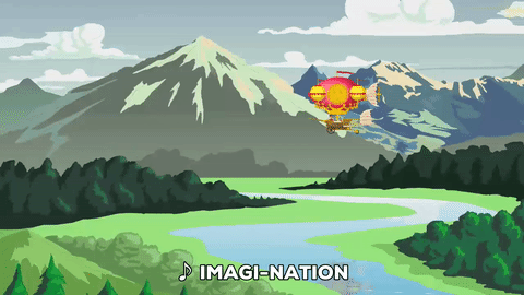 imagination forest gif