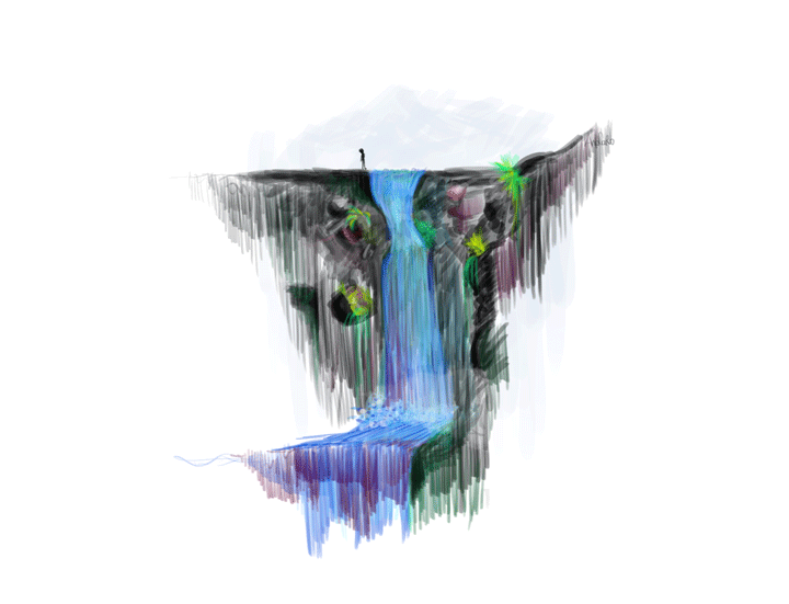 Водопад на прозрачном фоне. Прозрачный водопад. Анимация водопад на прозрачном фоне. Анимированный водопад на прозрачном фоне.