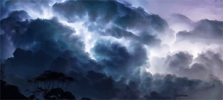 GIF clouds - animated GIF on GIFER - by Muninaya
