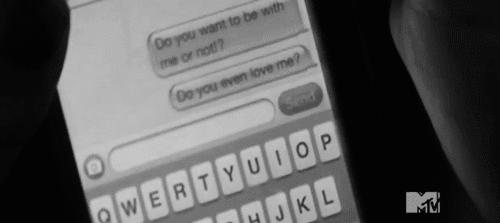 Sad love texts