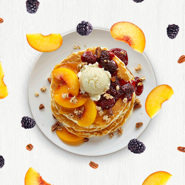 Ice cream peaches GIF on GIFER by Tojaran