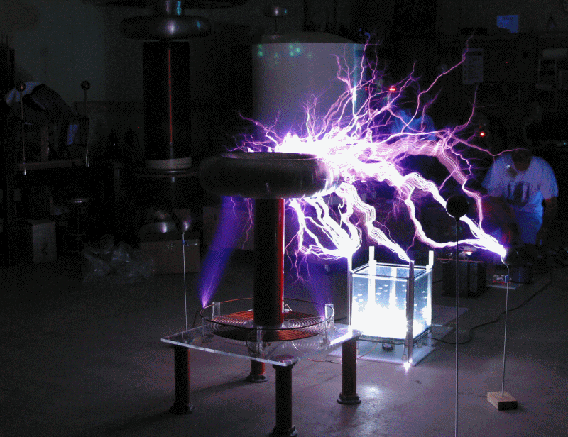 Tesla tesla coil nikola tesla GIF on GIFER - by Malarus