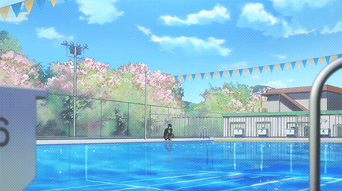 Anime free swimming anime GIF on GIFER - by Moogurg