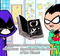 Teen Titans Robin And Raven