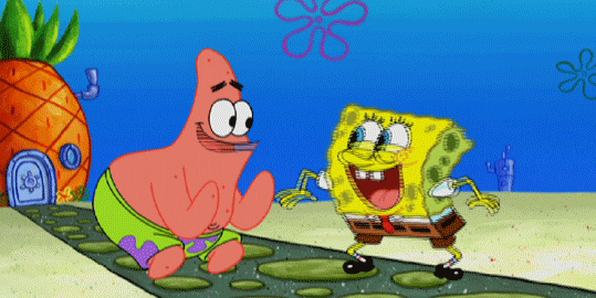 Nickelodeon GIF - Find & Share on GIPHY  Spongebob, Spongebob patrick,  Patrick star