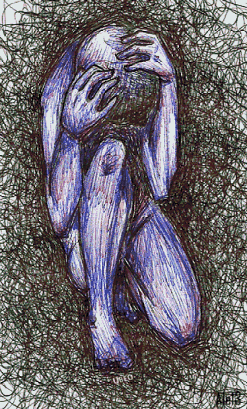 Рисунок как выглядит страх