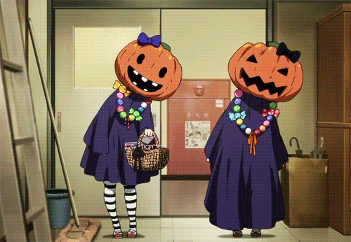 Anime Halloween GIF  Anime Halloween Pumpkin  Discover  Share GIFs