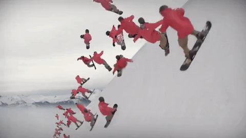 Ski skiing snowboarding GIF on GIFER - by Opiriel
