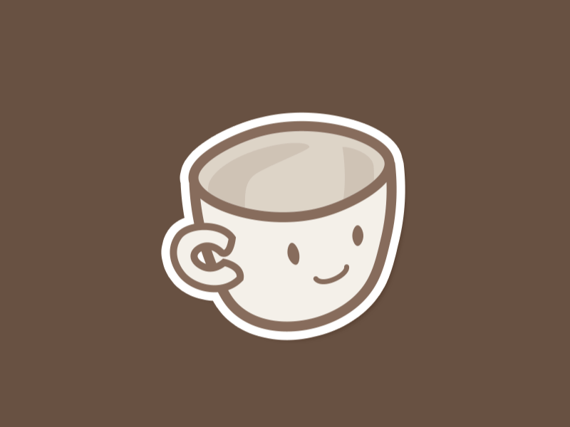 Animated GIF coffee, free download. 