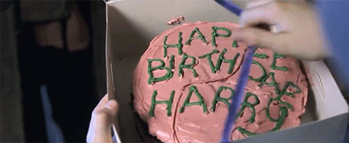Happy Birthday Harry Cake Gif