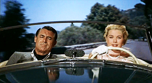 Old hollywood to catch a thief classic car GIF on GIFER - by Dolore