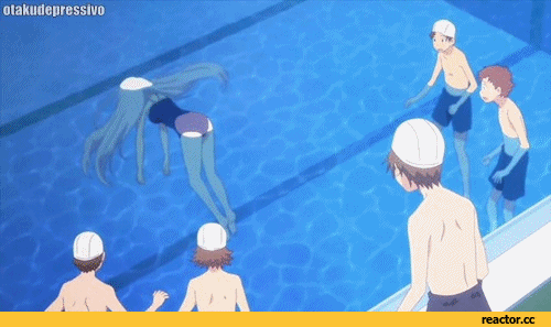 Free-swimming-anime GIFs - Get the best GIF on GIPHY